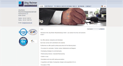 Desktop Screenshot of joergreimer.de